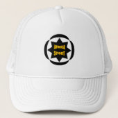 Casquette Trucker blanche AFRICA SPORT (Devant)