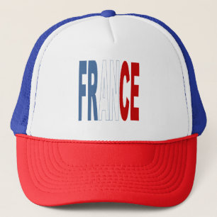 casquette trucker bleu blanc rouge FRANKRIJK Pet