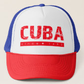 Casquette Trucker Cuba (Devant)