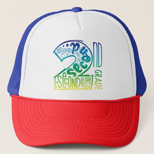 Casquette Trucker Hat design 2ème classe (Devant)