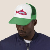 Casquette Trucker Hat fish (En situation)