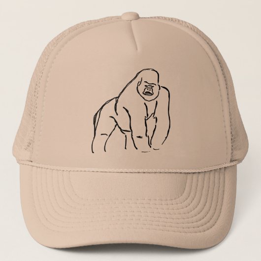 Casquette Trucker Hat Gorilla (Devant)