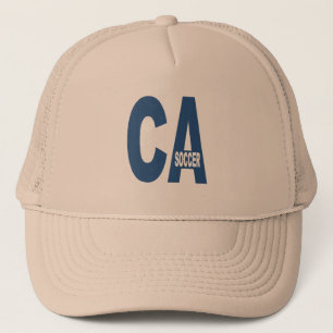 Casquette Trucker kaki CALIFORNIE FOCCER Trucker Pet