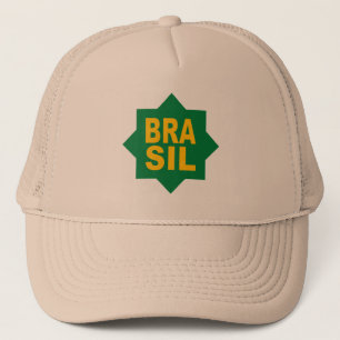 CASQUETTE TRUCKER KAKI DESIGN BRASIL