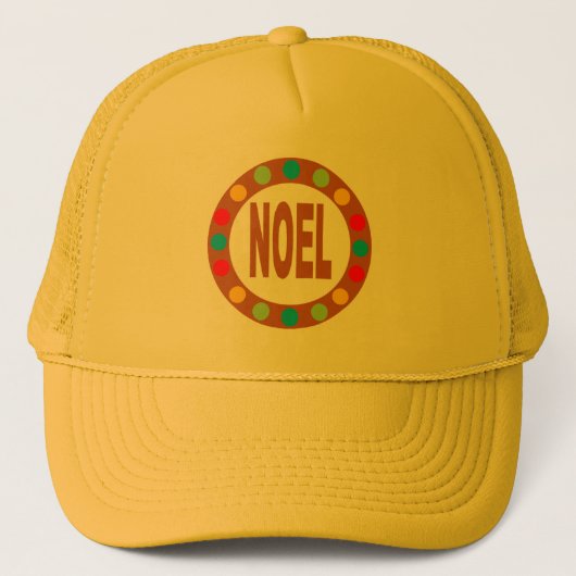 CASQUETTE TRUCKER NOEL BONBONS (Devant)