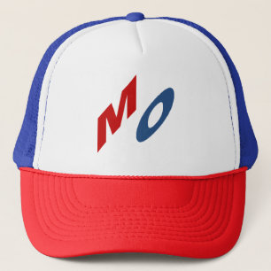 casquette trucker rouge blanc bleu  MISSOURI