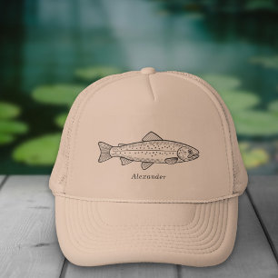 Casquette truite