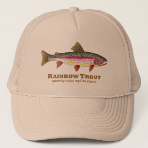 Casquette Truite arc-en-ciel latine