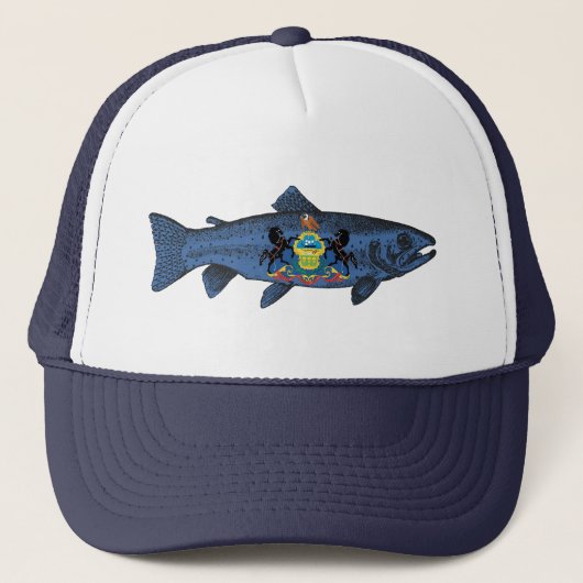 Casquette Truite de Pennsylvanie (Devant)