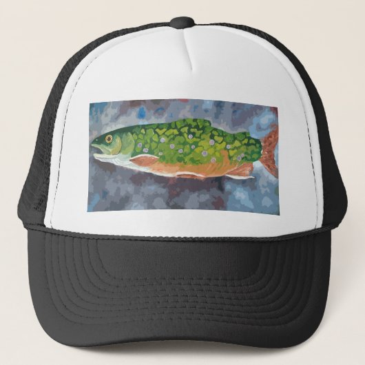 Casquette Truite de ruisseau (Devant)