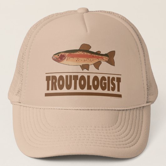 Casquette Truite humoristique (Devant)