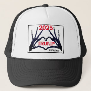 Casquette "TRUMP 2025" Mains du crâne T