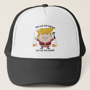 Casquette Trump Christmas Fa La La la La La La Wall