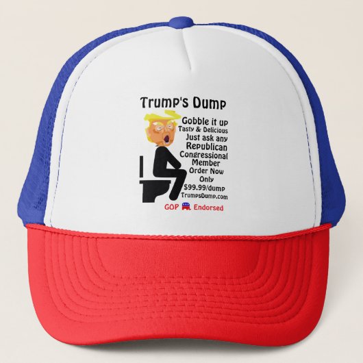 Casquette Trump et Trump (Devant)