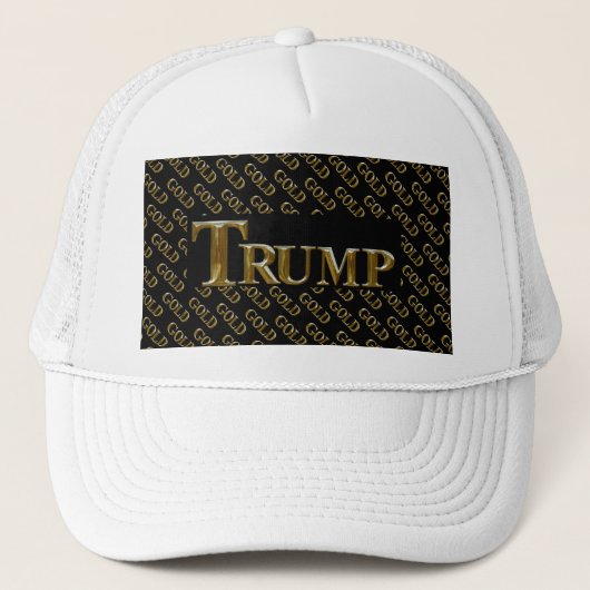 CASQUETTE TRUMP ÉTATS-UNIS OR (Devant)