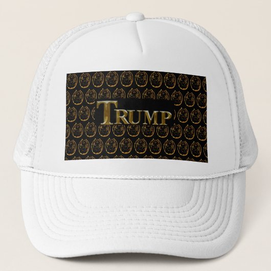 CASQUETTE TRUMP ÉTATS-UNIS OR (Devant)