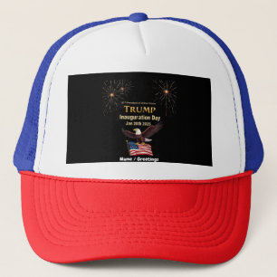 Casquette Trump Inauguration Day 2025 Président Cutomizable