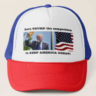 Casquette Trump la concurrence - Gardez l'Amérique grande !