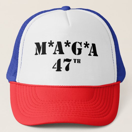 Casquette Trump MAGA (Devant)