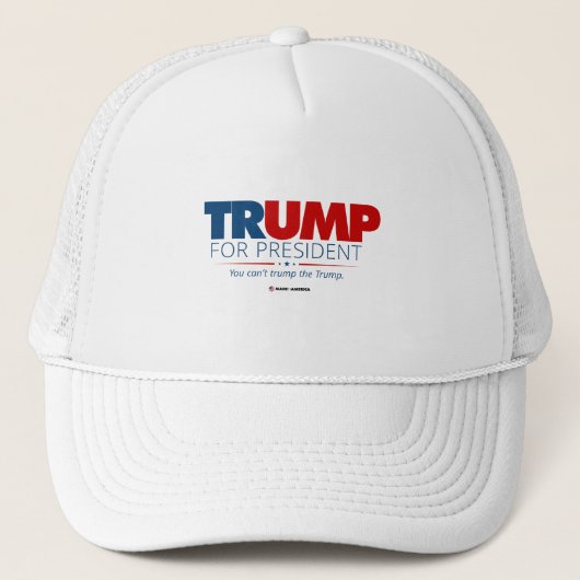 Casquette Trump pour la typographie du président Nouveauté C (Devant)