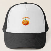 Casquette Trumpkin Funny Halloween - Éffrayant Parody Editio (Devant)