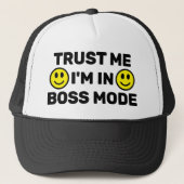 Casquette Trust Me - I'm In Boss Mode™ Trucker Hat (Devant)