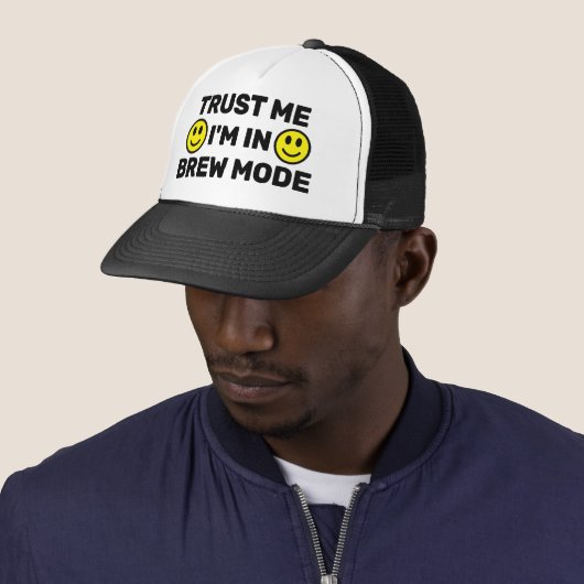 Casquette Trust Me - I'm In Brew Mode™ Trucker Hat (En situation)