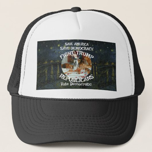 Casquette Tsar Rue menteur Trump Parti républicain États-Uni (Devant)