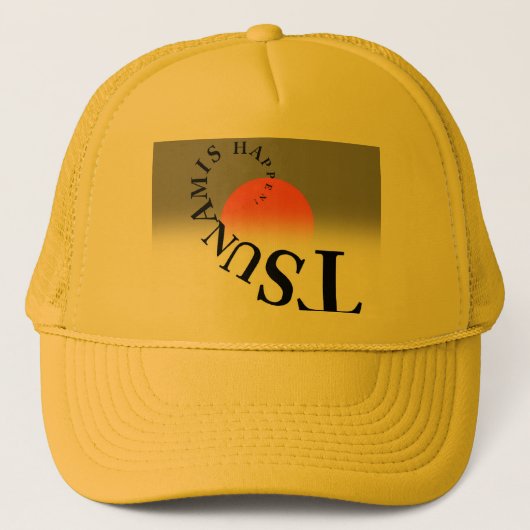 CASQUETTE TSUNAMIS ARRIVE ! (Devant)