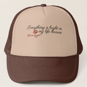 Casquette Tu es ma fille Trucker Hat
