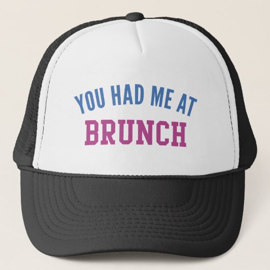 Casquette Tu M'As Eu À Brunch (Devant)