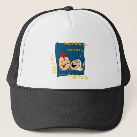 Casquette Tu me fais craquer ! Drôle OEufs caricatures (Devant)