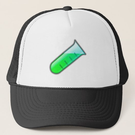 Casquette Tube à essai de la Science de chimie (Devant)