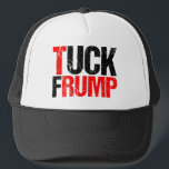 Casquette Tuck Frump drôle Anti Donald Trump politique<br><div class="desc">Tuck Frump casquette. Un casquette politique drôle pour la résistance à manifester ou à manifester contre Trump. Un cadeau anti-humour à Trump.</div>
