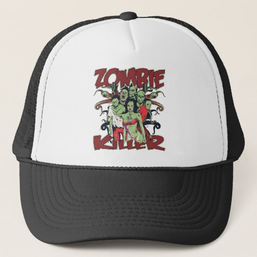 Casquette Tueur de zombi (Devant)