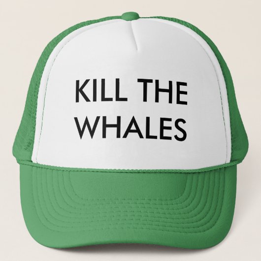 CASQUETTE TUEZ LES BALEINES (Devant)