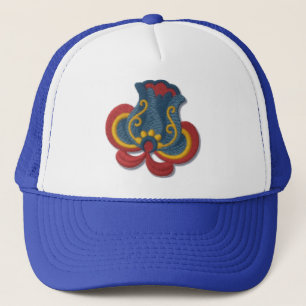 Casquette Tulipe de Rosemaling de Norvégien