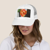 Casquette Tulipe de soie (En situation)