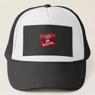 Casquette Tunisie Football 2026 Football Gras Pays Typograph