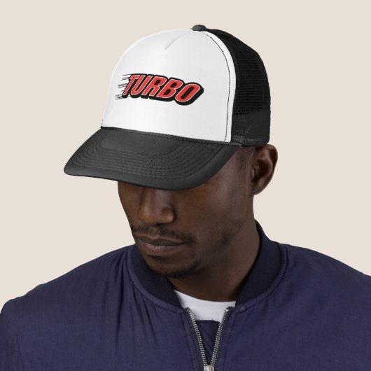 Casquette Turbo ~ Course automobile (En situation)