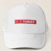 Casquette Turkey National Flag (Devant)