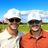 Casquette Turquoise Classic Golf Club Nom