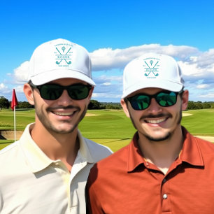 Casquette Turquoise Classic Golf Club Nom