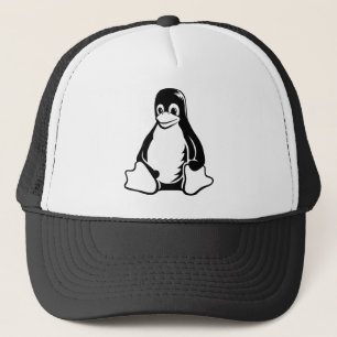 Casquette Tux Penguin - (Linux, Open Source, Copyleft, FSF)
