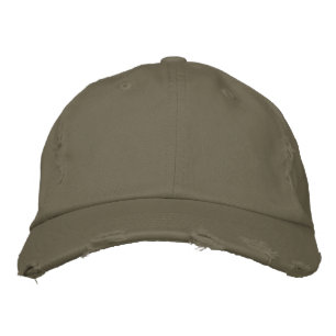 Casquette Twill Chino en détresse pour hommes ou f
