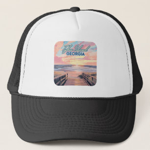 Casquette Tybee Island Georgia Sunrise Beach Savannah