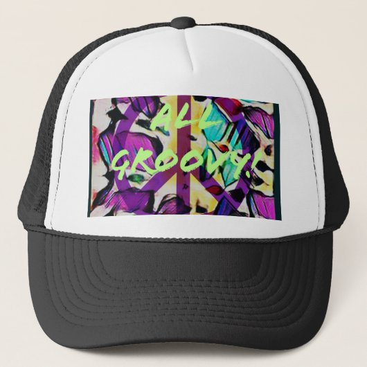 Casquette Tyedye mauve (Devant)