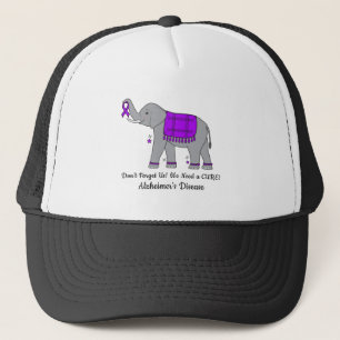 Casquette Type 1 Diabète Éléphant de conscience et d'espo