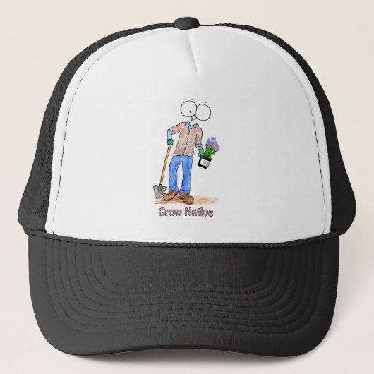 Casquette Type de jardinage indigène (Devant)