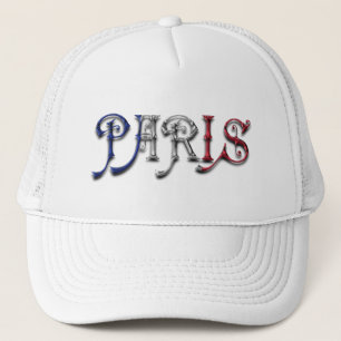 Casquette Typographie de Paris France